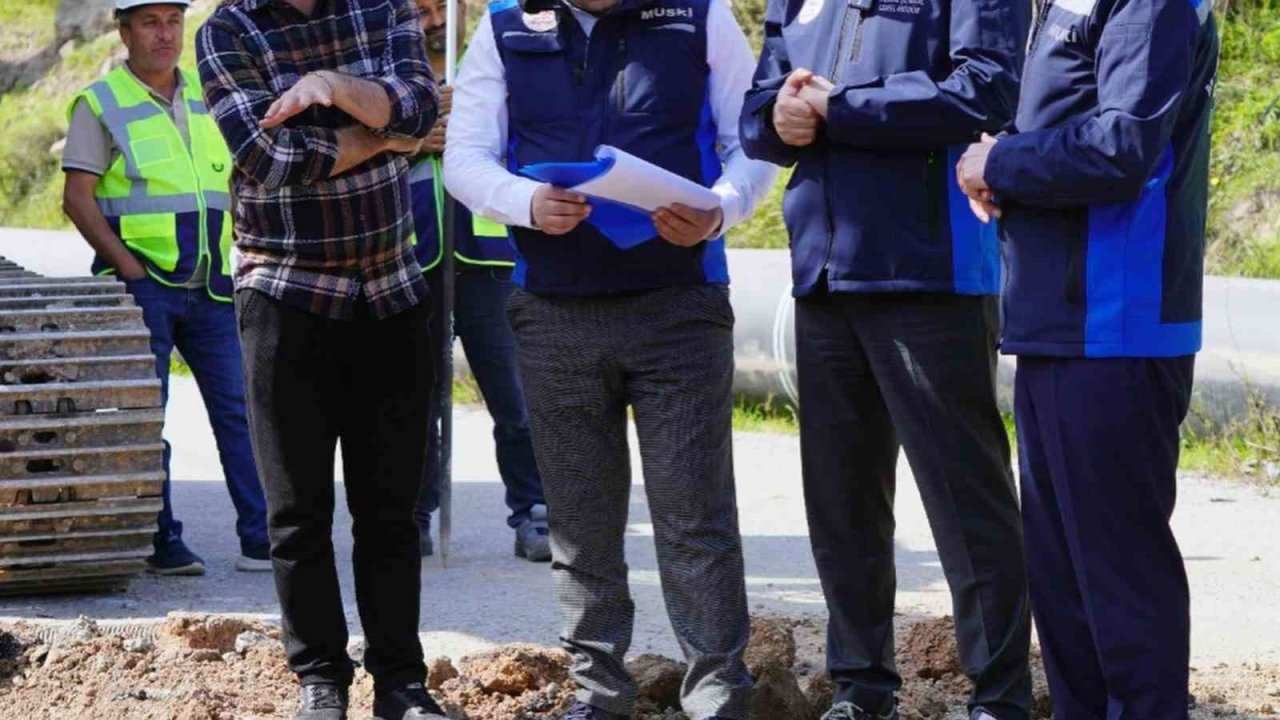 MUSKİ Genel Müdürü Şengül Bodrum’daki çalışmaları inceledi