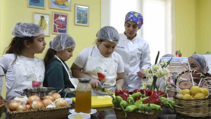 Mutfak Atölyesi çocuklara yeni beceriler kazandırıyor