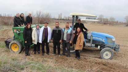 Niğde’de kadın kooperatifleriyle çörek otu ekimi tamamlandı