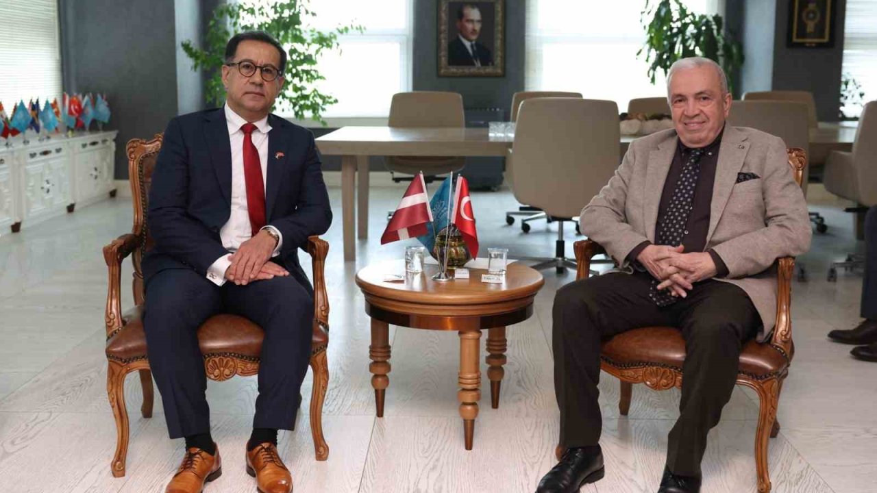 Nilüfer’e Letonya Büyükelçisi’nden ziyaret