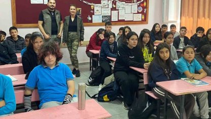 Öğrencilere doğa bilinci aşılanıyor