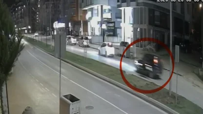 Ölümlü motosiklet kazasının güvenlik kamerası görüntüsü ortaya çıktı