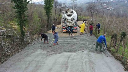 Ordu’da 7 yılda 2 bin 200 kilometre yol konfora kavuşturuldu