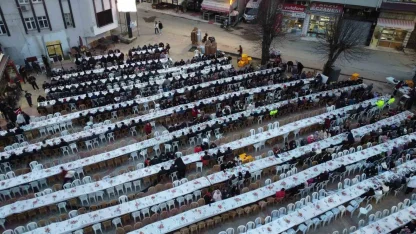 Ordu’da bin 500 kişi iftar sofrasında buluştu