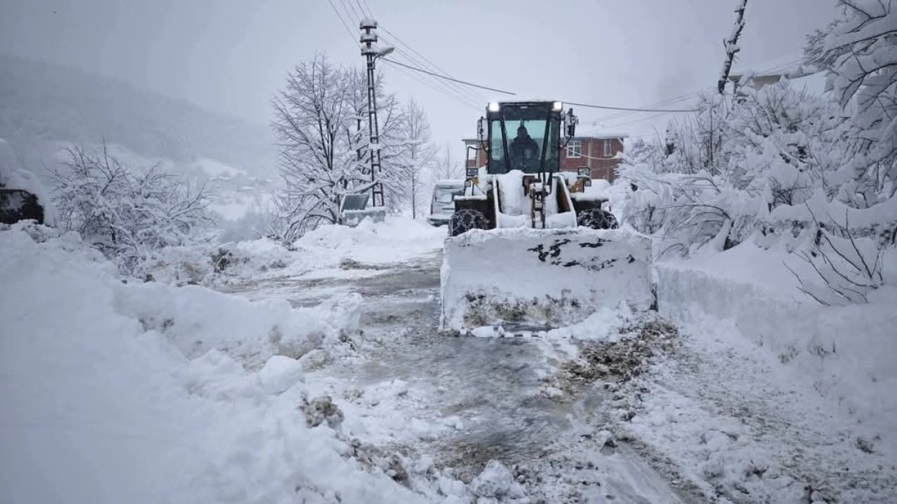 Ordu’da eğitime kar engeli