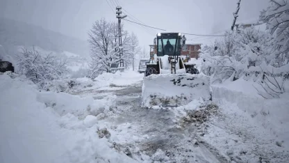 Ordu’da eğitime kar engeli