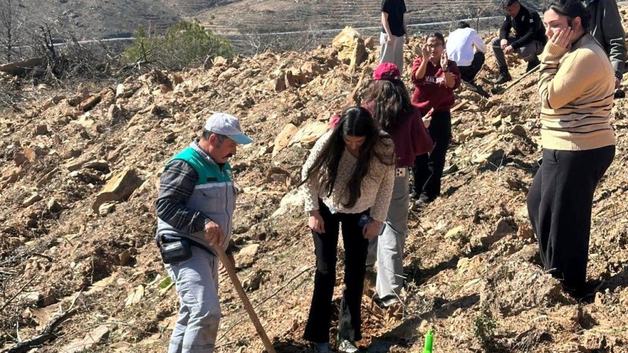 Orman Haftası’nda fidanlar toprakla buluştu