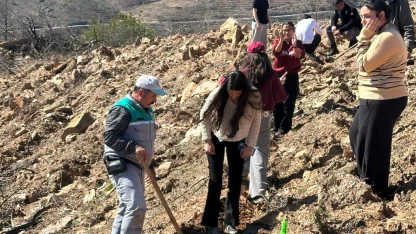 Orman Haftası’nda fidanlar toprakla buluştu