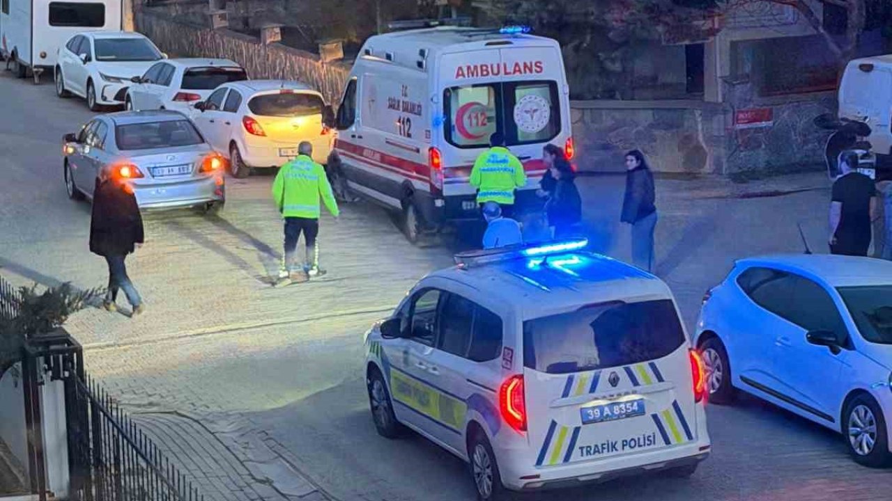 Otomobil ile motosiklet çarpıştı: 1 yaralı