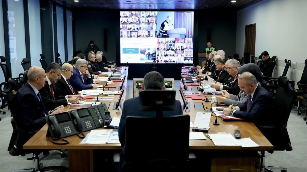 Ramazan Bayramı emniyet tedbirleri VKS toplantısında ele alındı