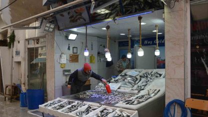 Ramazan bereketi balık tezgahlarına yansıdı