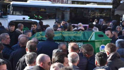 Sahilde ölü bulunan iş adamı son yolculuğuna uğurlandı