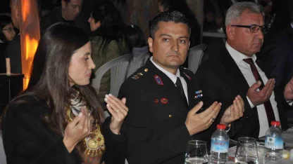 Salihli jandarma, şehit aileleri ve gazileri iftar sofrasında ağırladı