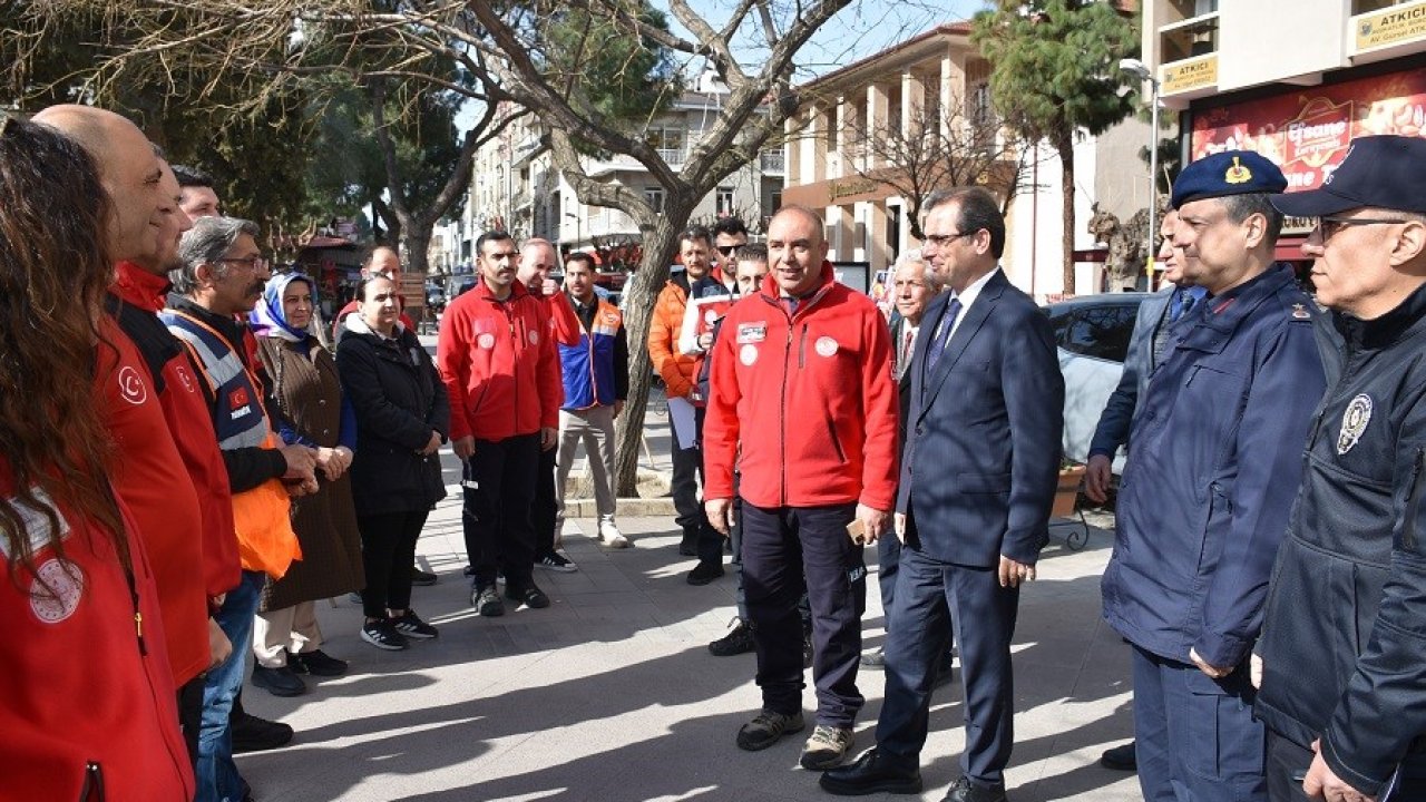 Salihli’de afet bilinci seferberliği