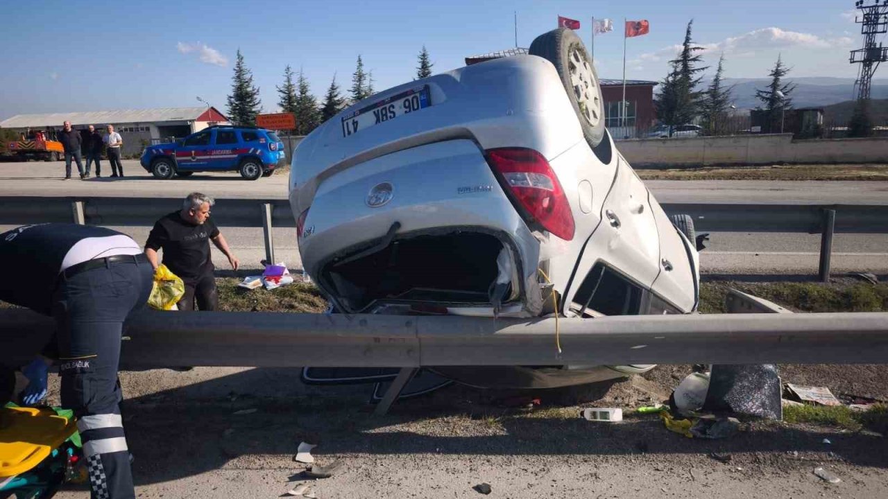 Samsun’da iki otomobil çarpıştı: 3 yaralı