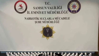Samsun’da yatak odasında ve araçta uyuşturucu ele geçirildi