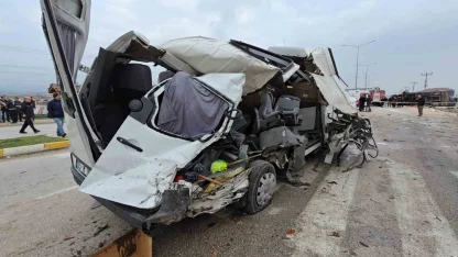 Samsun’daki kazada facianın eşiğinden dönüldü