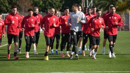 Samsunspor, Rayo Vallecano hazırlıklarını tamamladı