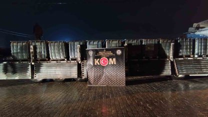 Şanlıurfa’da 21 bin litre kaçak akaryakıt ele geçirildi