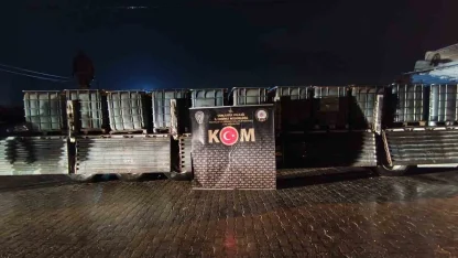 Şanlıurfa’da 21 bin litre kaçak akaryakıt ele geçirildi