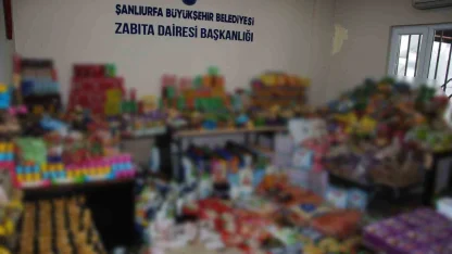Şanlıurfa’da bayram denetimi: 6 milyon TL’lik ürün ele geçirildi