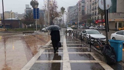 Şanlıurfa’da kuvvetli sağanak uyarısı