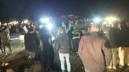 Şanlıurfa’da otomobiller çarpıştı: 1 ölü, 8 yaralı