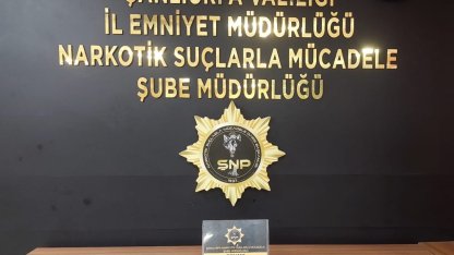 Şanlıurfa’da uyuşturucu operasyonu: 1 gözaltı