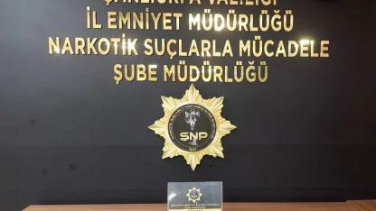 Şanlıurfa’da uyuşturucu operasyonu: 1 gözaltı