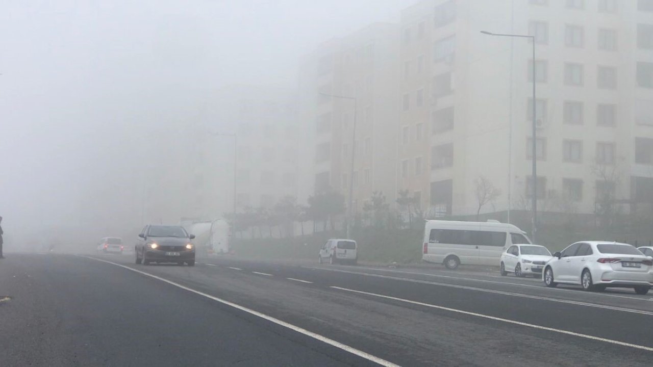 Şanlıurfa’da yoğun sis etkili oldu