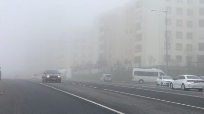 Şanlıurfa’da yoğun sis etkili oldu