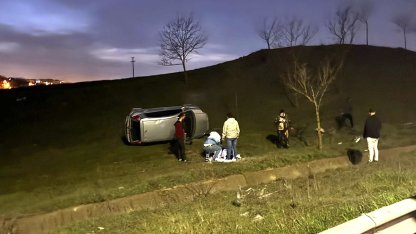 Şarampole uçtu, 5. kez alkollü çıkınca 390 bin lira ceza yedi