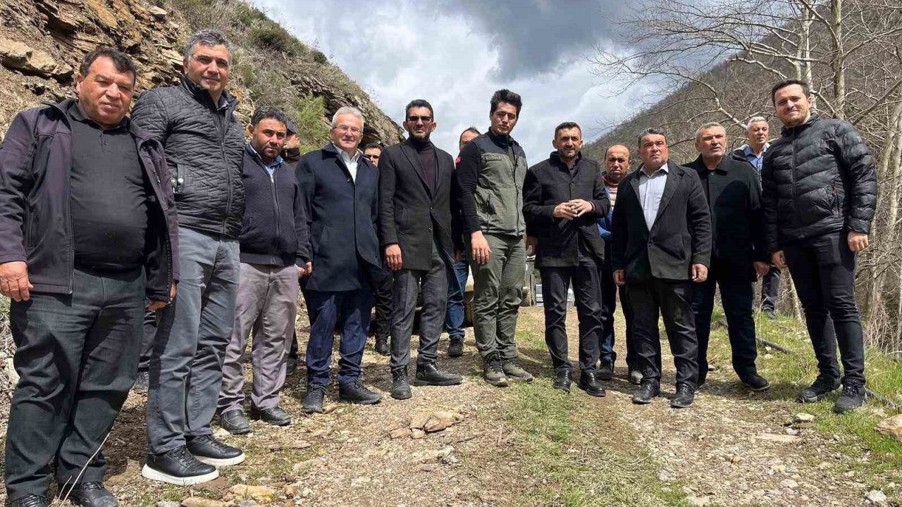 Sarıgöl’de yeni orman yolu ulaşımı rahatlatacak