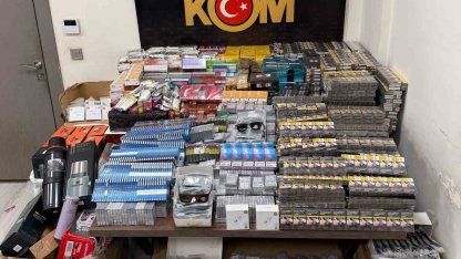 Şırnak’ta 3 buçuk milyon liralık kaçak malzeme ele geçirildi