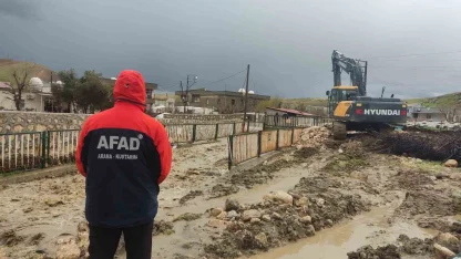 Şırnak’ta dereler taştı: Çok sayıda konut ve ahır zarar gördü