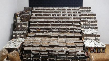 Sivas’ta on binlerce makaron ele geçirildi