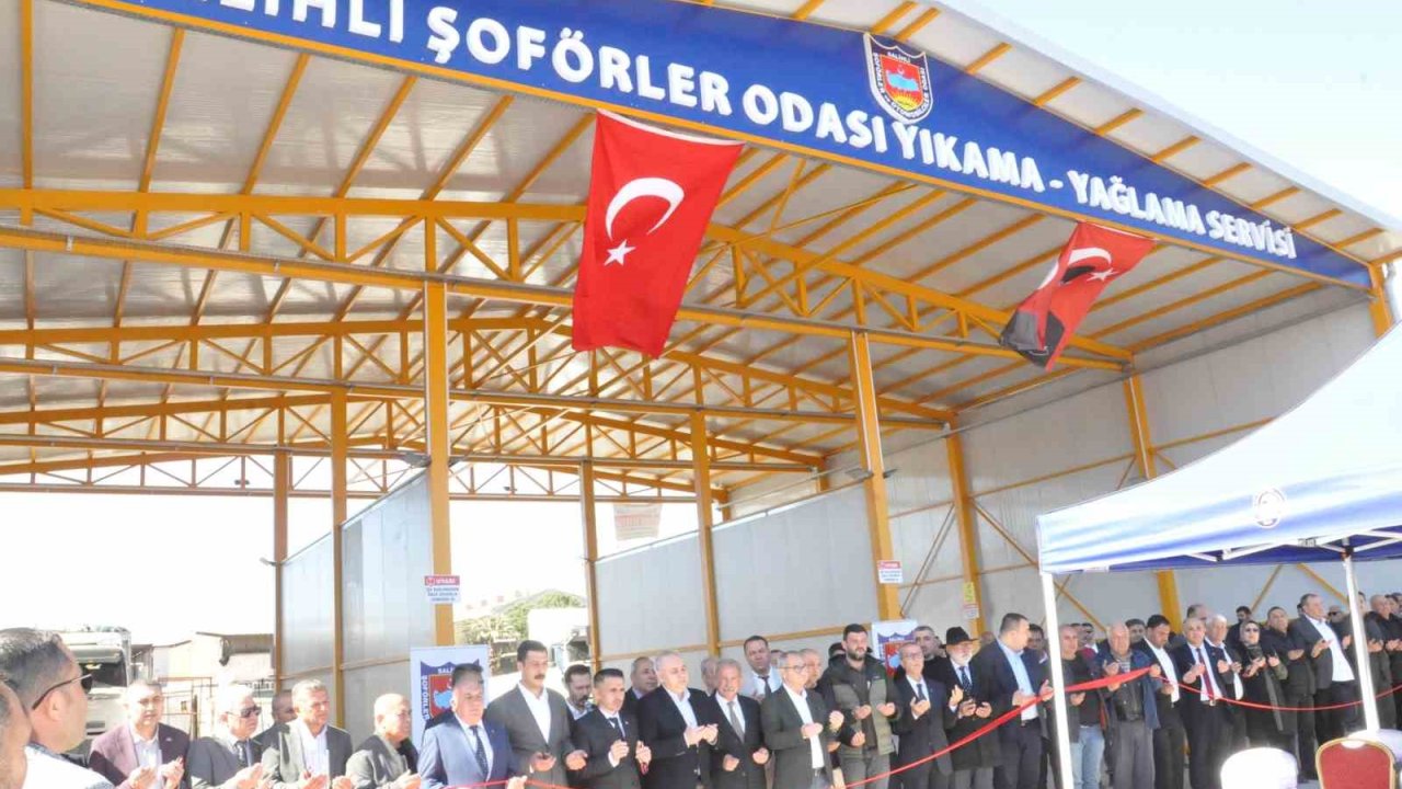 Şoförler ve Otomobilciler Odası’ndan Salihli’ye örnek tesis