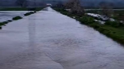 Susurluk Çayı’nda sular yükseldi