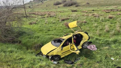 Susurluk’ta trafik kazası: 1 yaralı