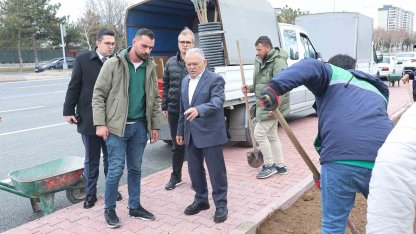 Talas Bulvarı 5 şeritli yeni haliyle hizmete açıldı