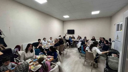 Tarım personeli ve aileleri aynı sofrada buluştu