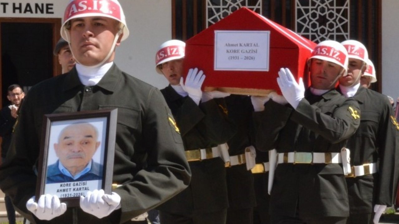 Taşova’nın son Kore gazisi son yolculuğuna uğurlandı