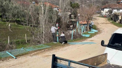 Tehlike arz eden dereler güvenli hale getiriliyor