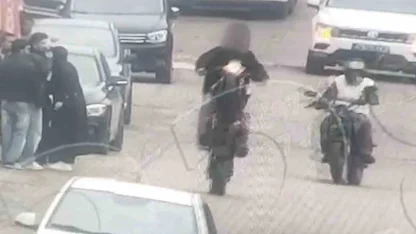 Tek teker üzerinde motosiklet kullanan sürücüye 390 bin TL ceza