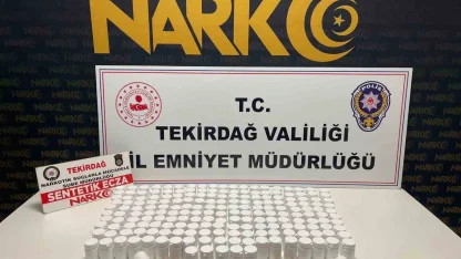 Tekirdağ’da uyuşturucu operasyonu: 5 tutuklama