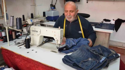 Tercan’da terzilerin bayram mesaisi