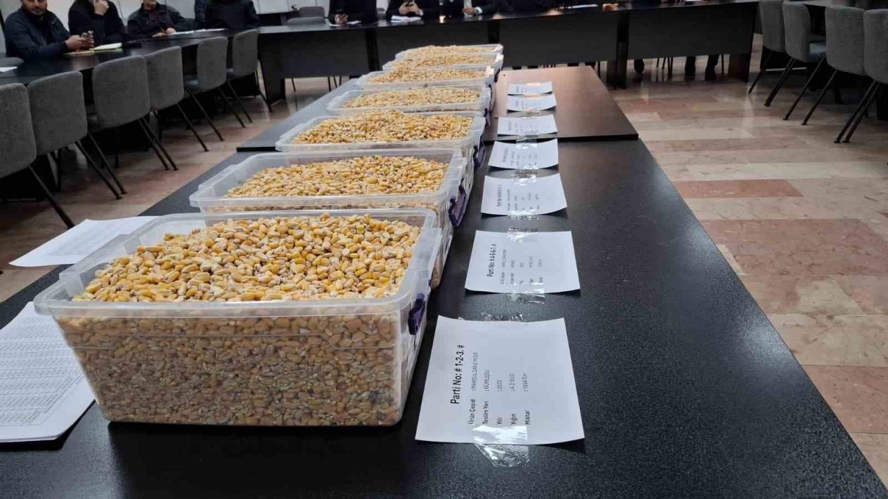 TİGEM’in 13,5 bin tonluk mısır satışı GTB’de gerçekleşti