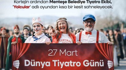 Tiyatro salonlardan sokaklara taşıyor