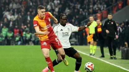 Trendyol Süper Lig: Beşiktaş: 0 - Galatasaray: 1 (Maç sonucu)