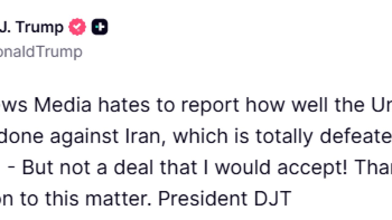 Trump: "İran anlaşma yapmak istiyor, ancak kabul edeceğim türden değil"